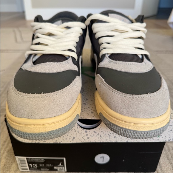 JORDAN 4 RM iron grey size 13 in box - Picture 3 of 9